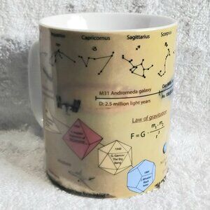 BNWOT Large/Thick Astronomy Mug by KONITZ Germany!!